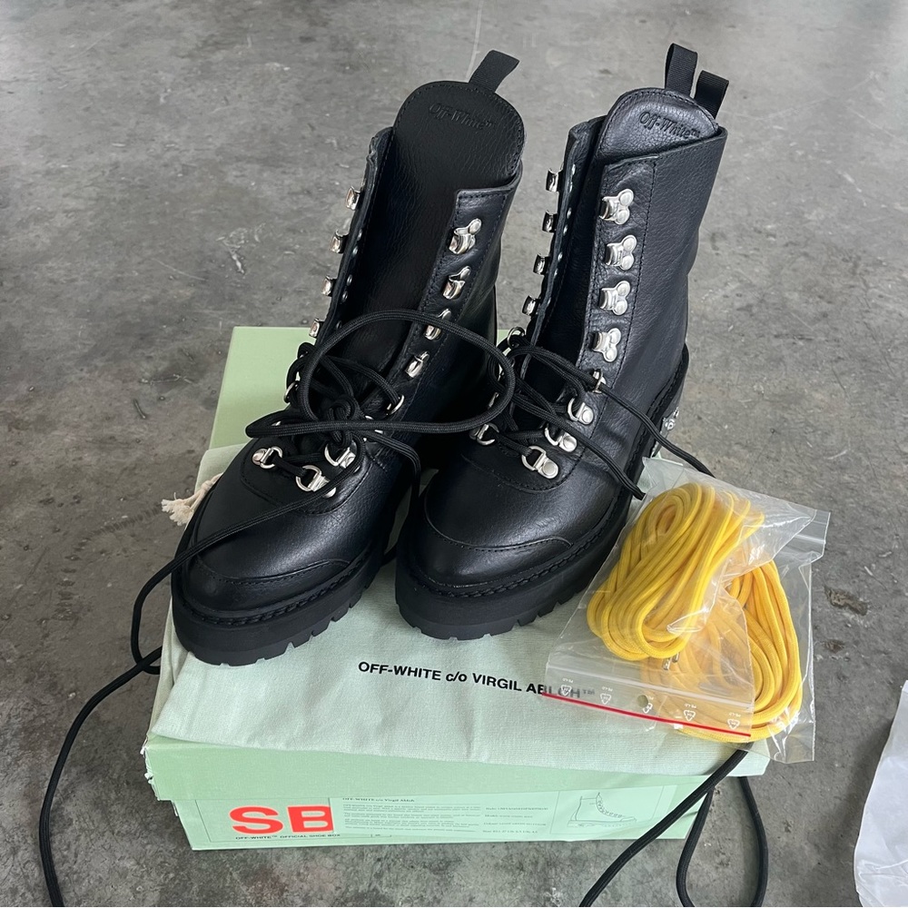 Off-White Hiking Boots 36 6.5 37 7 6.5